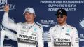 Lewis Hamilton and Nico Rosberg (photo by Mercedes)