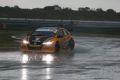 Flash lights his way through the storm to take pole (Photo by Marc Waller)