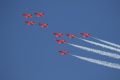 Red Arrows display over the festival (Photo by Marc Waller)