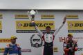 Ingram on the top step for race two (By Marc Waller)
