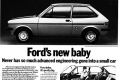The original1977 Ford Fiesta Advert. and still Britain's best selling car