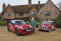 Paddy Hopkirk receives delivery of a limited edition MINI