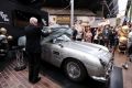 Lord Montagu and Chris Corbould unveil star car Aston Martin DB5